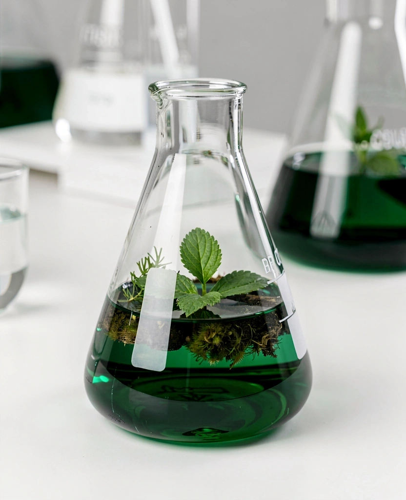 Ekstrakty botaniczne w laboratorium